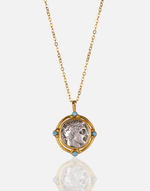 Load image into Gallery viewer, Alexander Coin Necklace - Aquadan.co