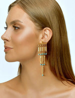 Load image into Gallery viewer, Chandelier Statement Earrings - Aquadan.co