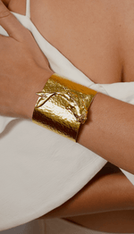 Load image into Gallery viewer, Gold Koi Fish Cuff - Aquadan.co