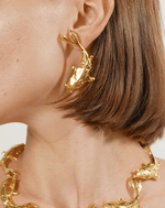 Load image into Gallery viewer, Gold Koi Fish Earrings - Aquadan.co