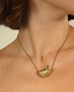 Load image into Gallery viewer, Golden Sphinx Pendant Necklace - Aquadan.co