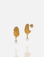 Cargue la imagen en el visor de la galería, Grape Pearl Earring - Aquadan.co