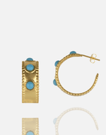 Load image into Gallery viewer, Hoops in Love Earring - Aquadan.co
