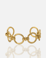 Load image into Gallery viewer, Linked Circles Bracelet - Aquadan.co