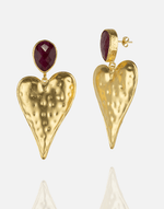 Cargue la imagen en el visor de la galería, Love with Natural Stone Earring - Aquadan.co