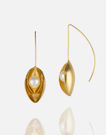 Cargue la imagen en el visor de la galería, Pearl Drop Earring - Aquadan.co