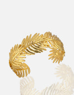 Load image into Gallery viewer, Gold Leaf Cuff - Aquadan.co