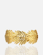 Load image into Gallery viewer, Gold Leaf Cuff - Aquadan.co