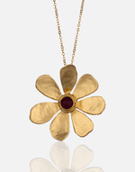 Load image into Gallery viewer, Golden Orchid Blossom Necklace - Aquadan.co