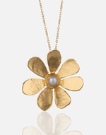 Load image into Gallery viewer, Golden Orchid Blossom Necklace - Aquadan.co