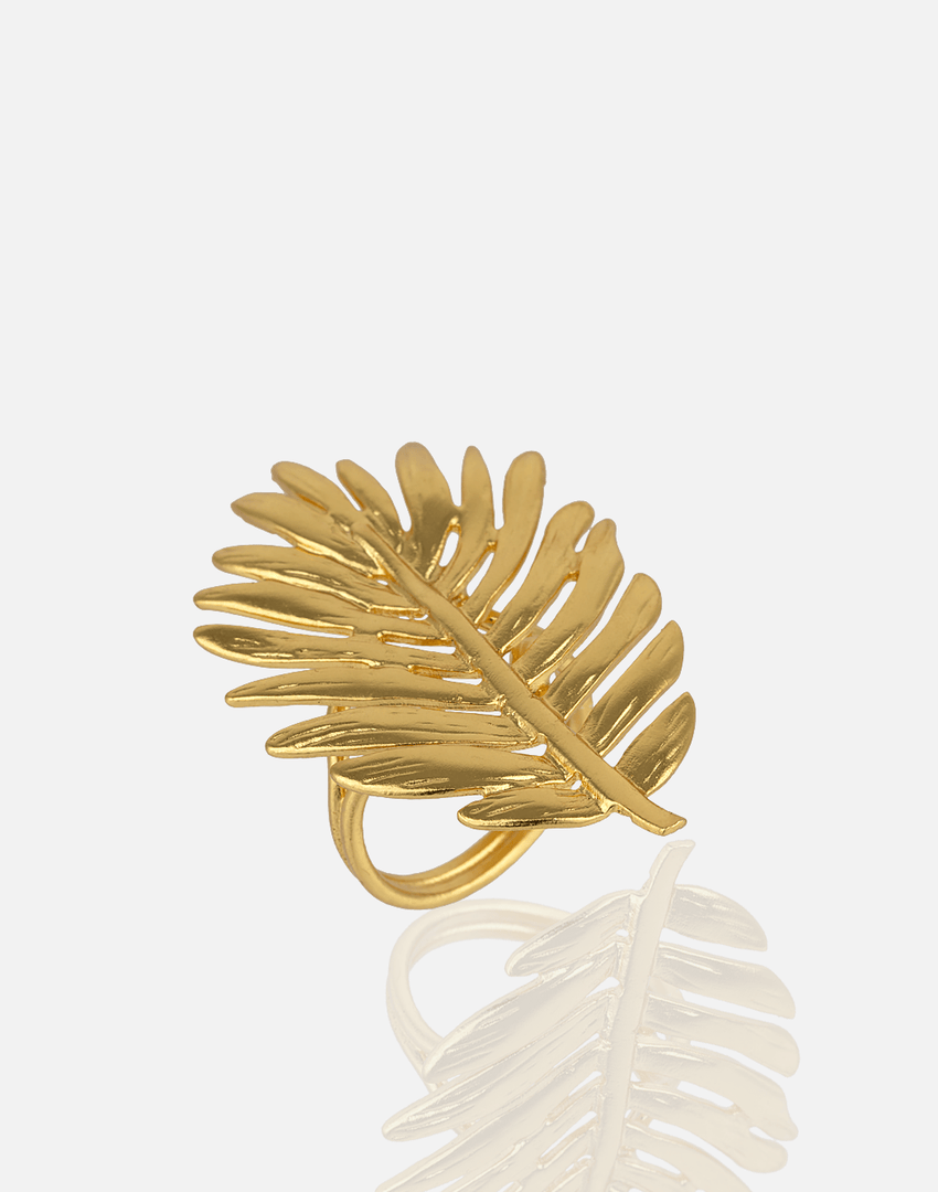 Leafs Adjustable Ring - Aquadan.co