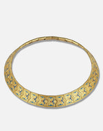 Load image into Gallery viewer, Royal Princess Flower Narrow Collar Necklace - Aquadan.co
